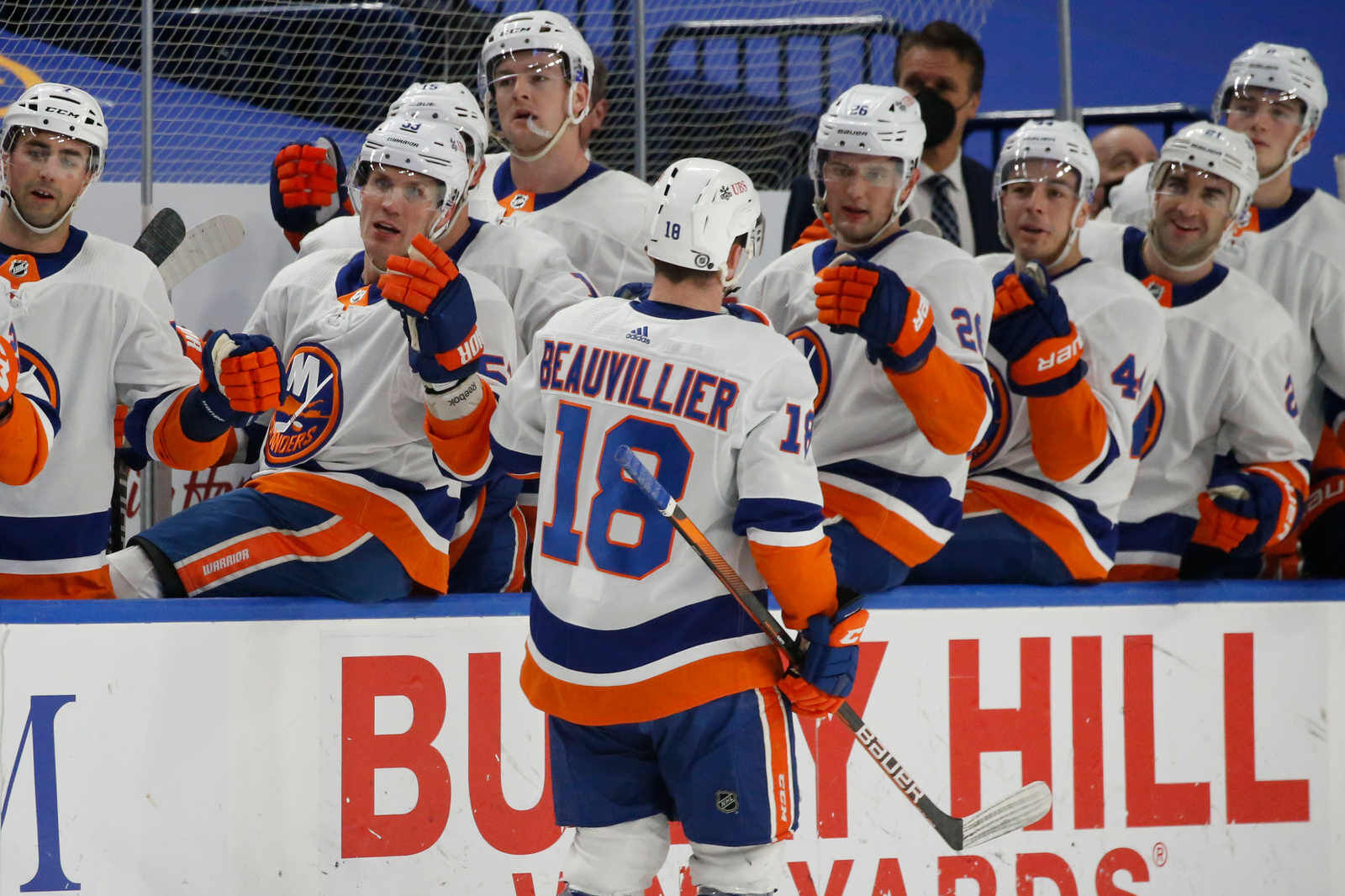 Isles strike first